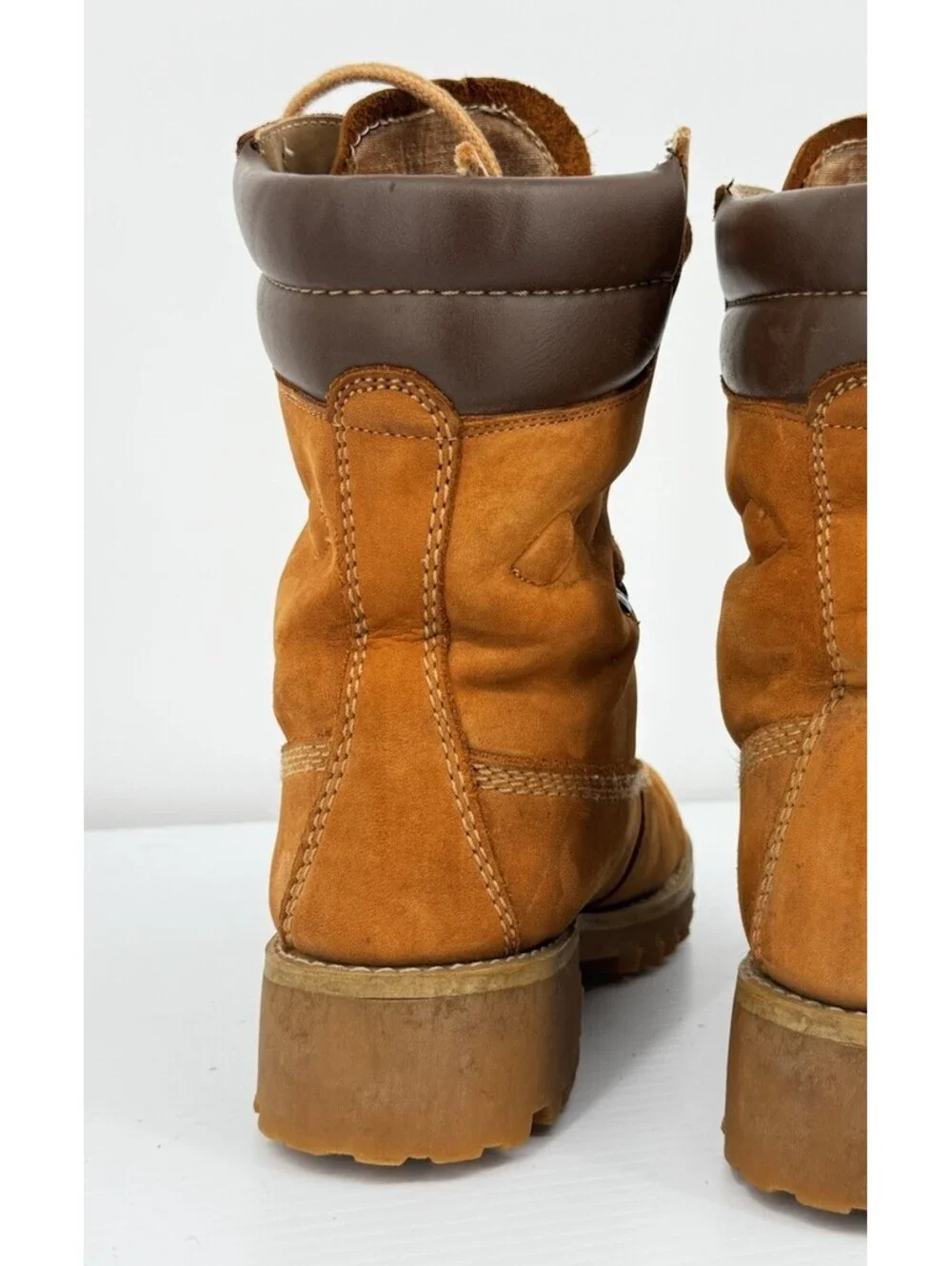 Vintage Timberland Europe Steel Toe Boots Men’s 5.5 / Women’s 7 Leather Romania